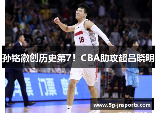 孙铭徽创历史第7！CBA助攻超吕晓明